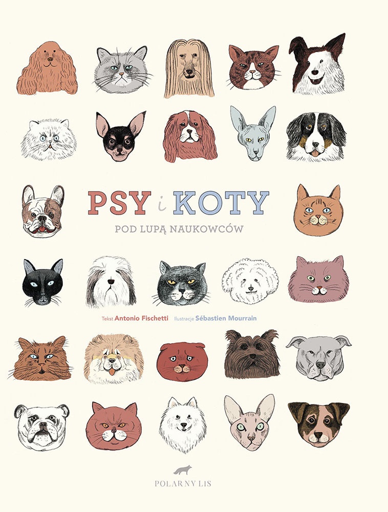 Okładka książki Psy i koty pod lupą naukowców